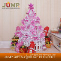 Best selling Christmas tree , white christmas tree pink balls layouts